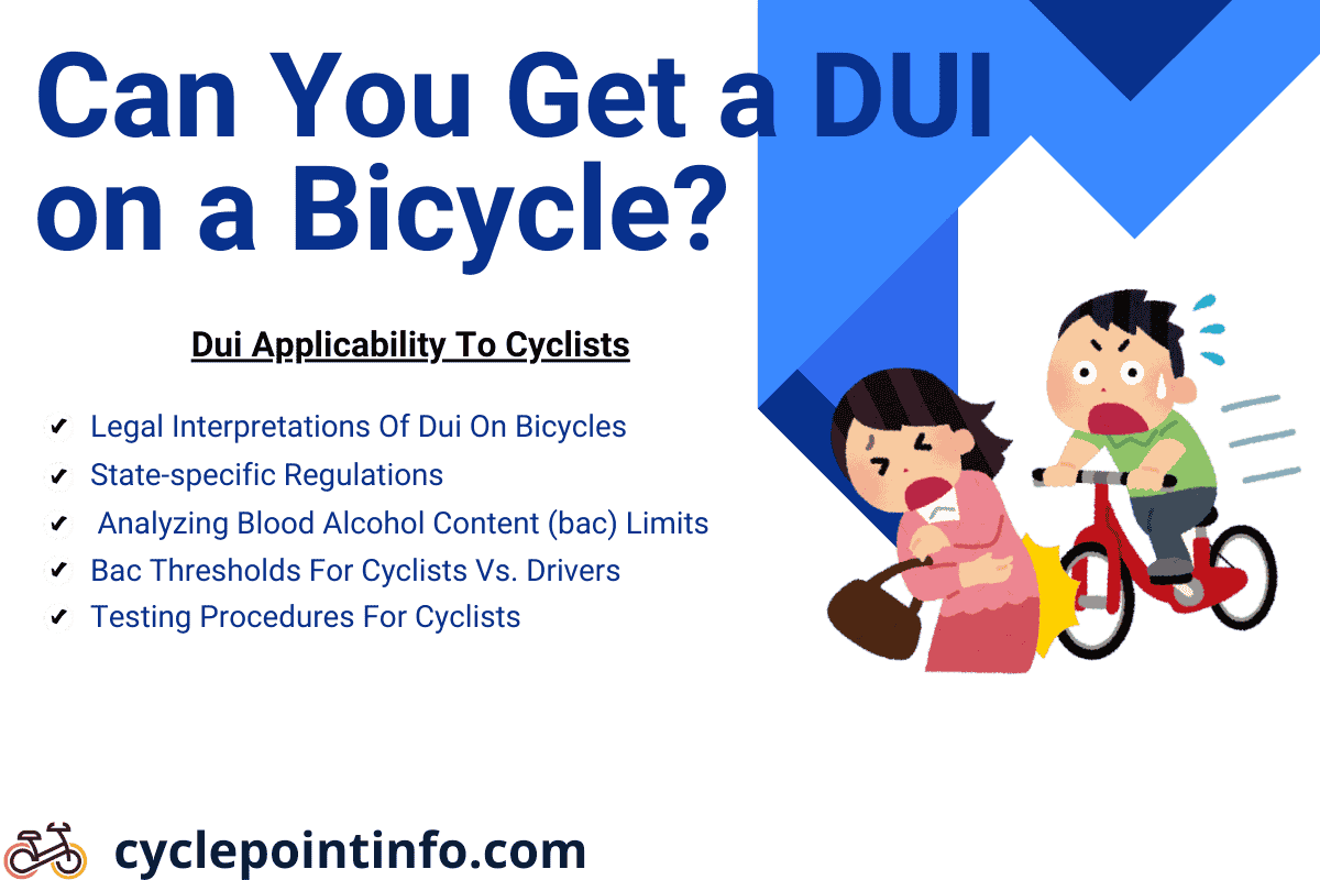 Can You Get a DUI On Bicycle?