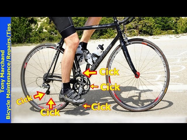 Bike making clicking noise when pedaling
