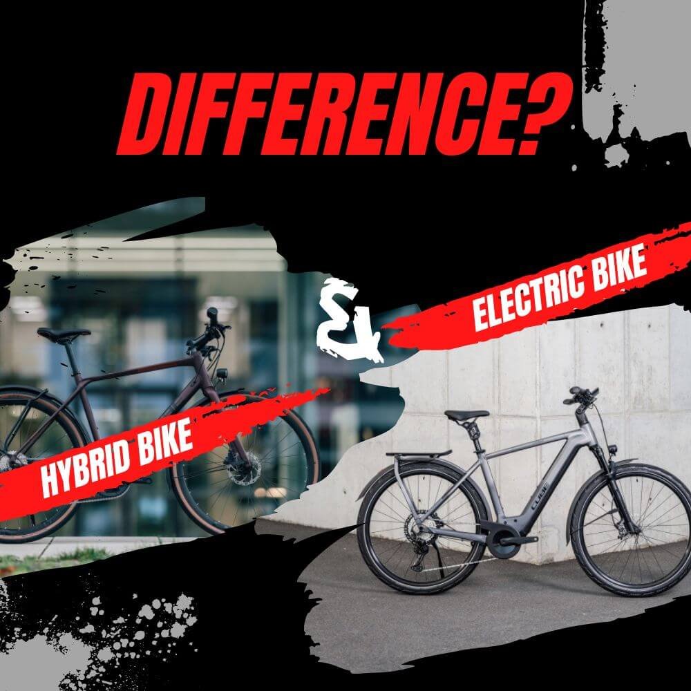Difference between electric And hybrid bike