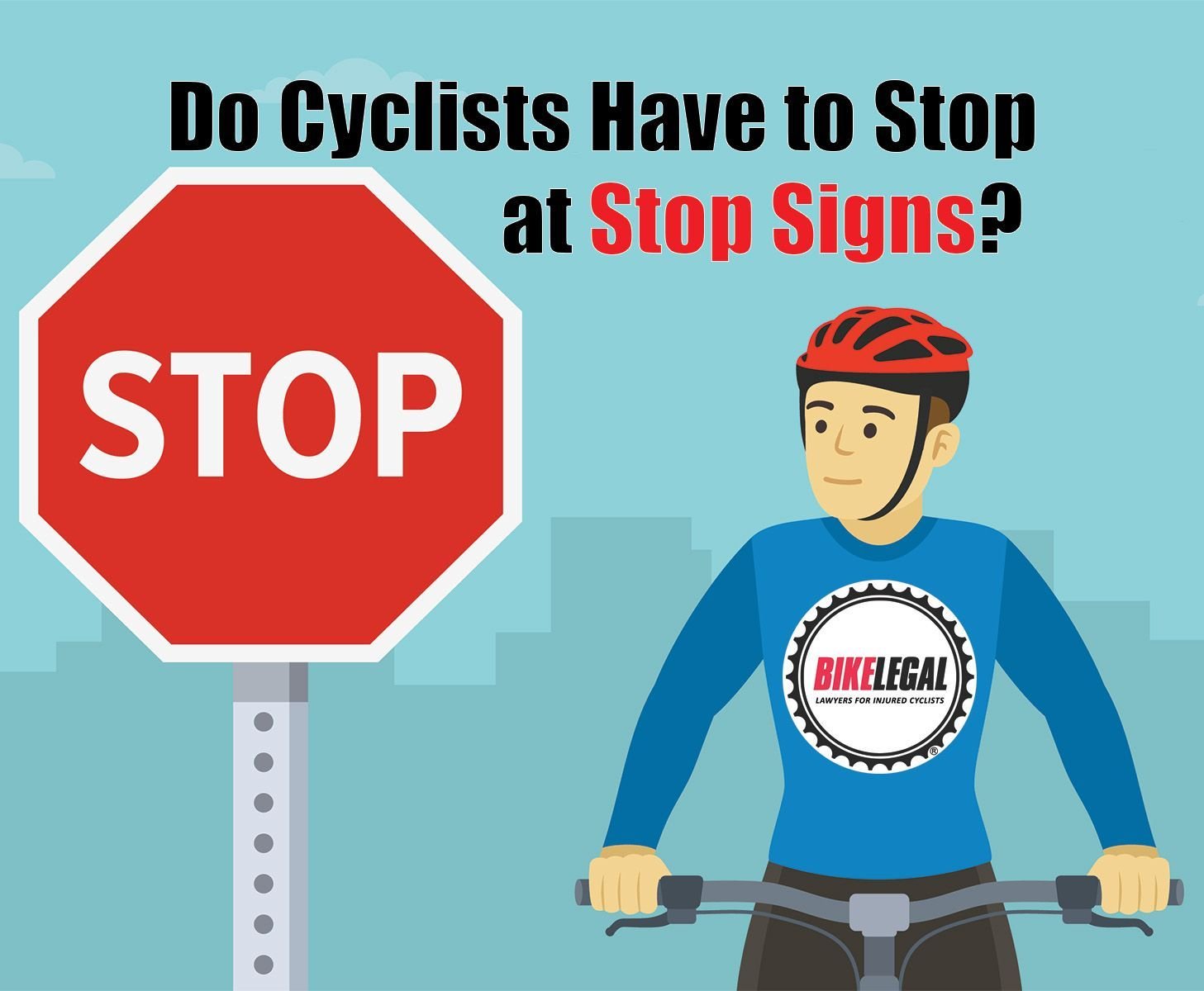 Do bicycles have to stop at stop signs?