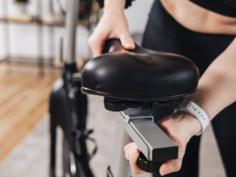 How to make stationary bike seat more comfortable