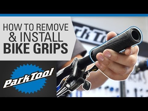 How to remove bicycle handlebar grips?