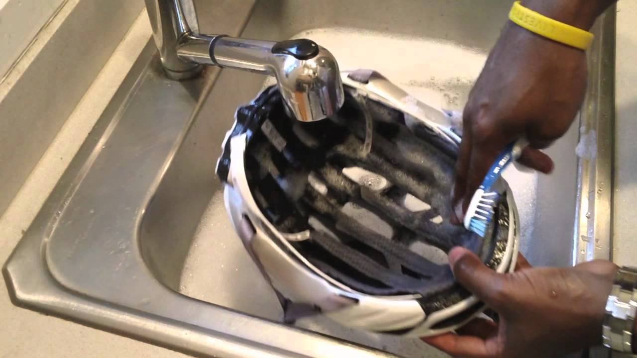 How to clean a bicycle helmet