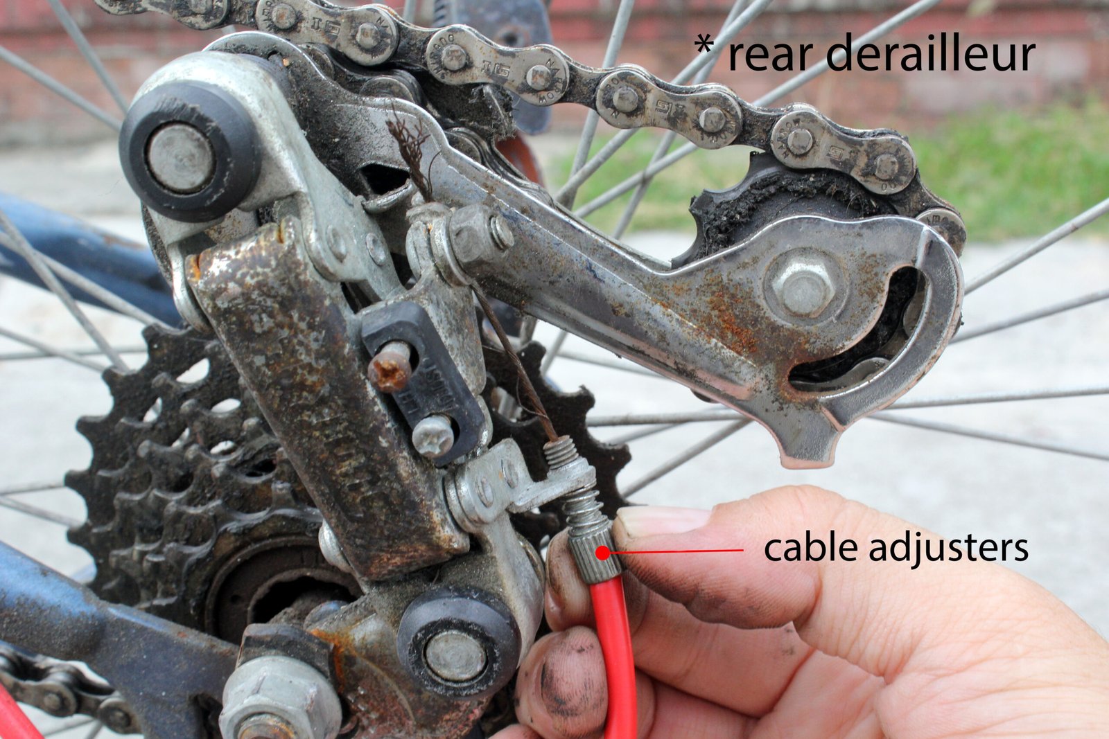 How to fix bicycle gear shifter